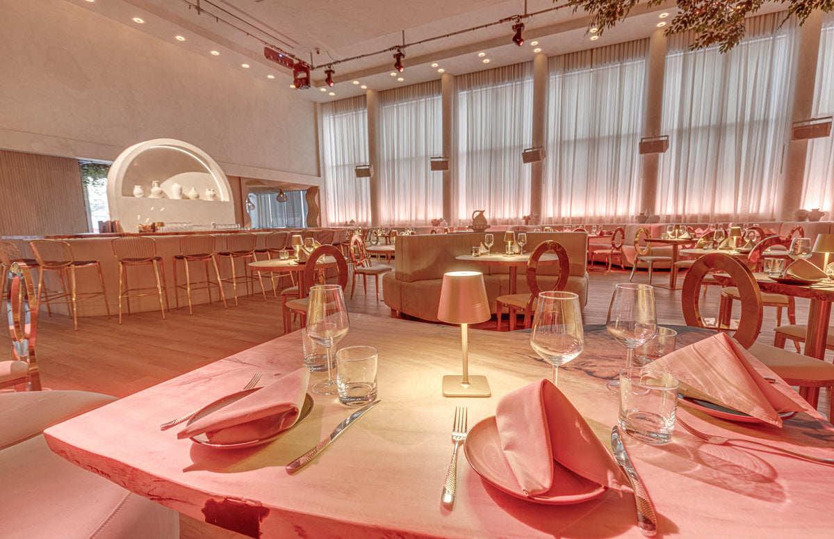 ALIA — the room set for a corporate day